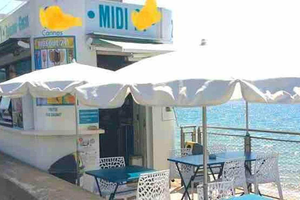 Bord De Mer, Terrasse, Tout A Pieds Cannes Zewnętrze zdjęcie